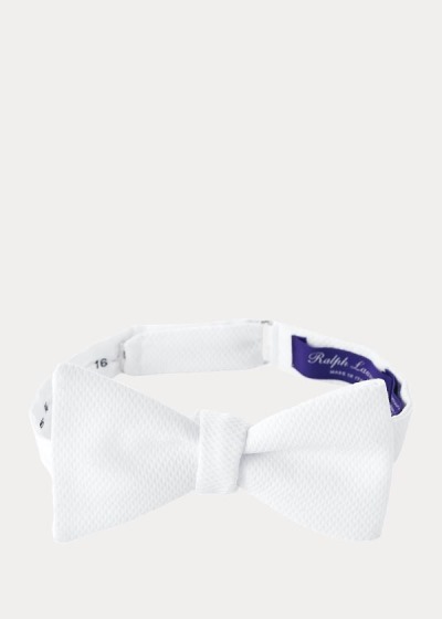 Men's Ralph Lauren Solid Cotton PiquÃ© Bow Ties | 609541PEF